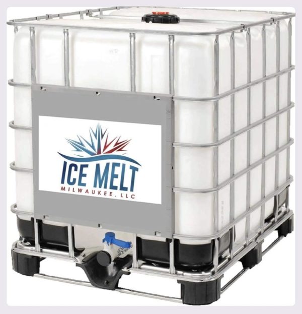 Ice Melt Milwaukee Liquid Brine Hot Mix Tote