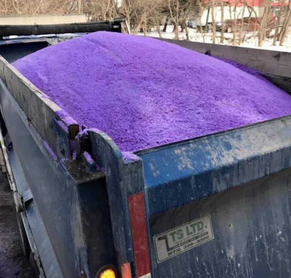 Purple Power Treated Ice Melt