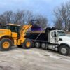 Ice Melt Milwaukee Loading Road Salt Truck