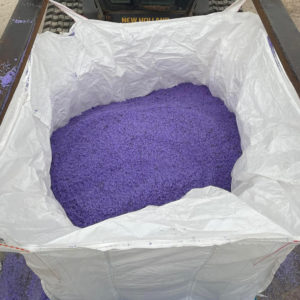 Ice Melt Milwaukee Super Sack Purple Treated Road Salt
