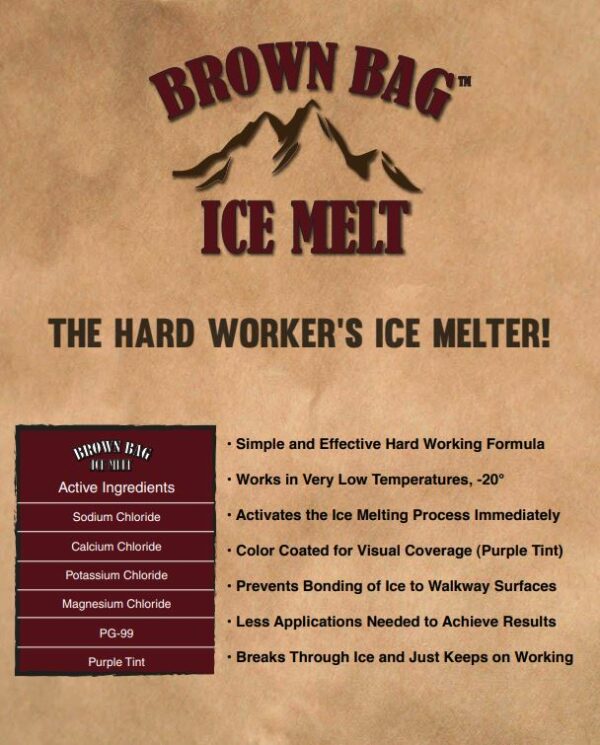 Brown Bag Ice Melt