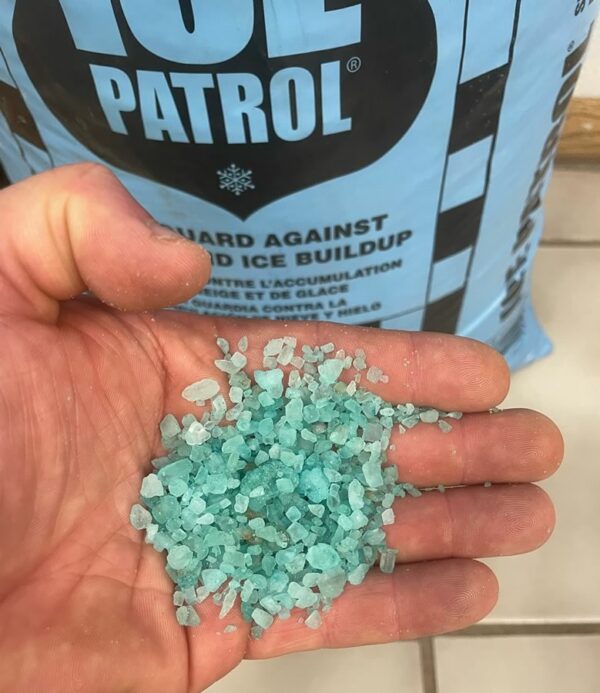 Ice Patrol Blue Bag of Road Salt